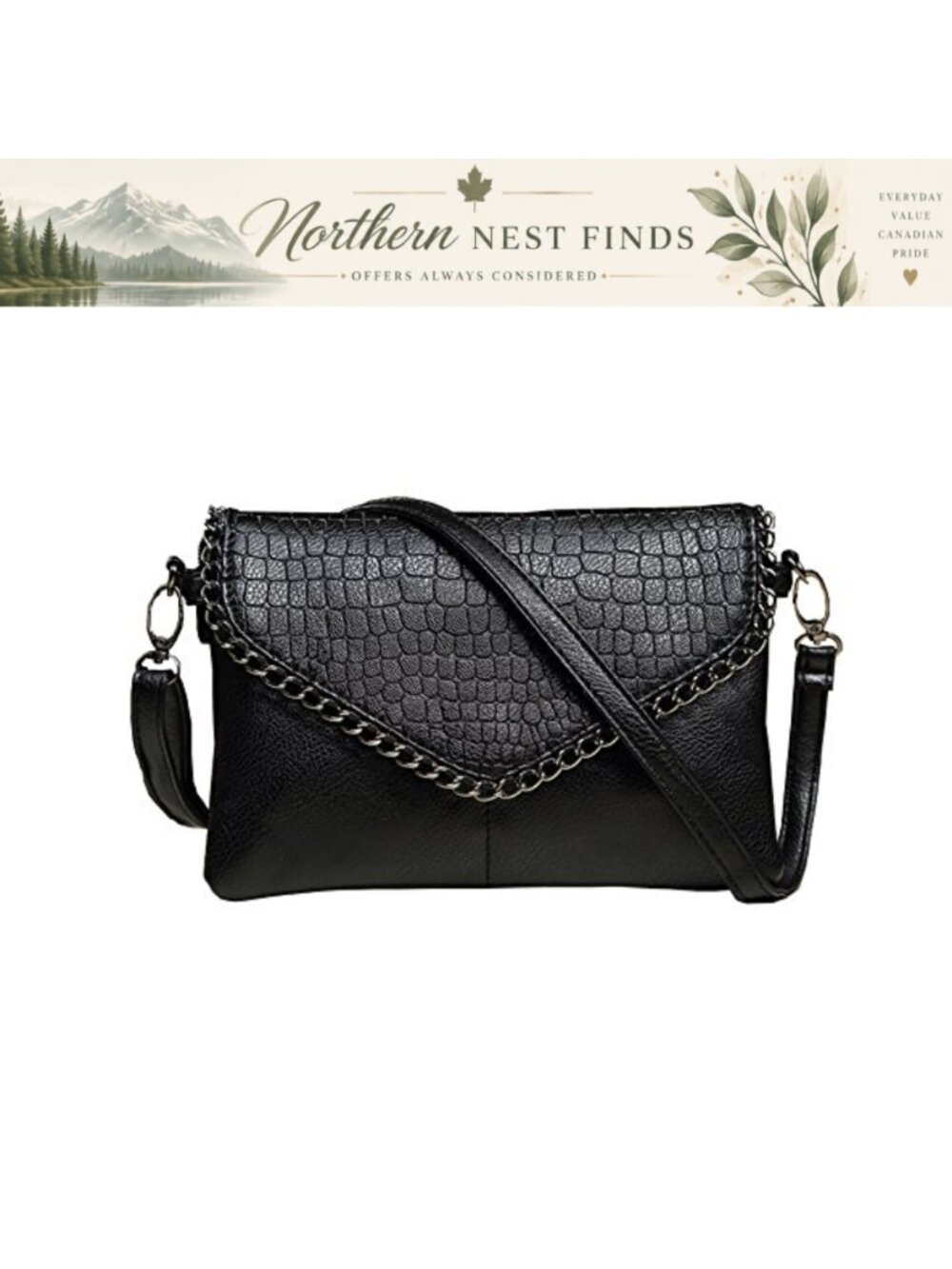 Leather Satchel Crossbody Shoulder Messenger Bag Clutch Purse Handbag